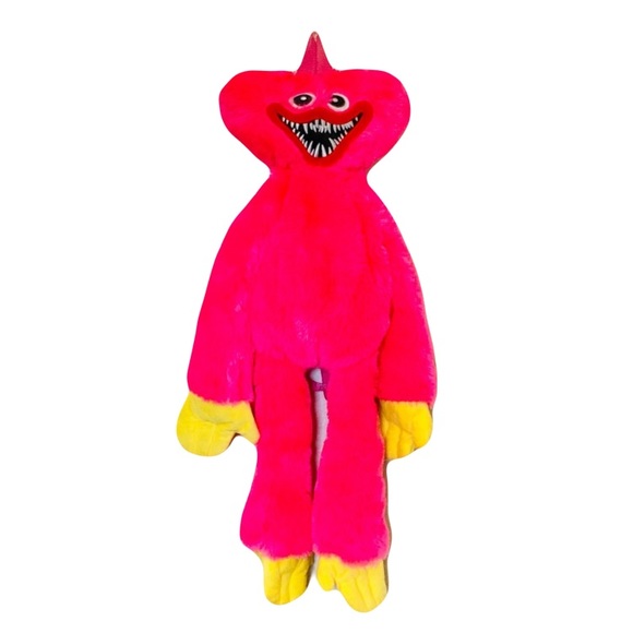 Other - Poppy Playtime Kissy Missy Plush Bag Hot Pink Kids Adults Adjustable Backpack